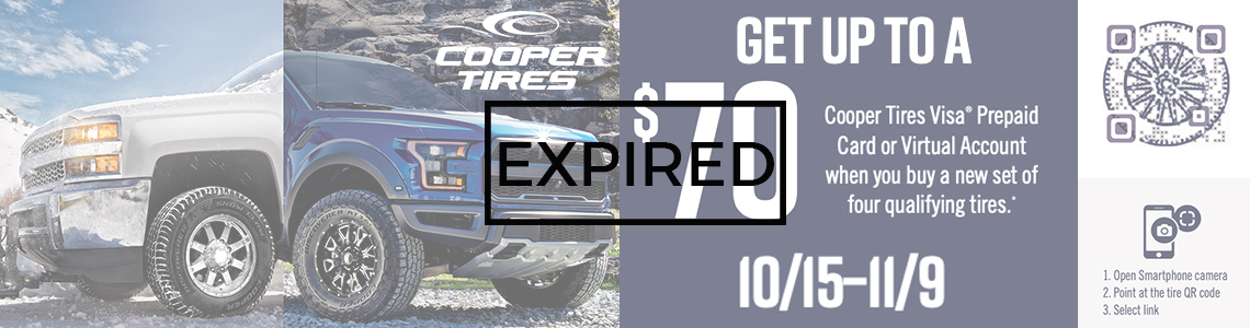 Cooper Tire Rebate Tires easy