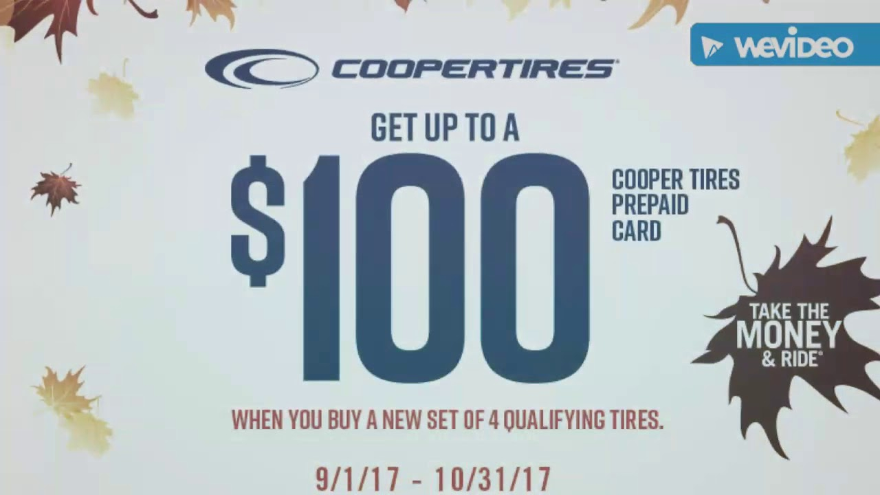 Cooper Tire Rebate Form Fall 2022 2024