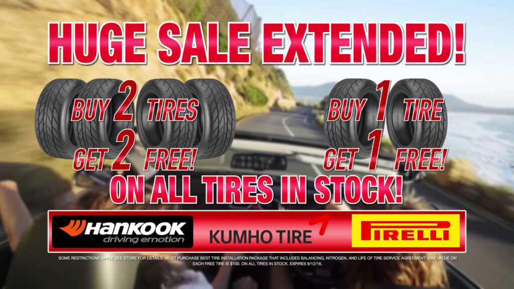 Discount Tire Centers Labor Day Sale EXTENDED YouTube