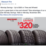 Discount Tire Cyber Monday 2017 Deals Rebates Blacker Friday