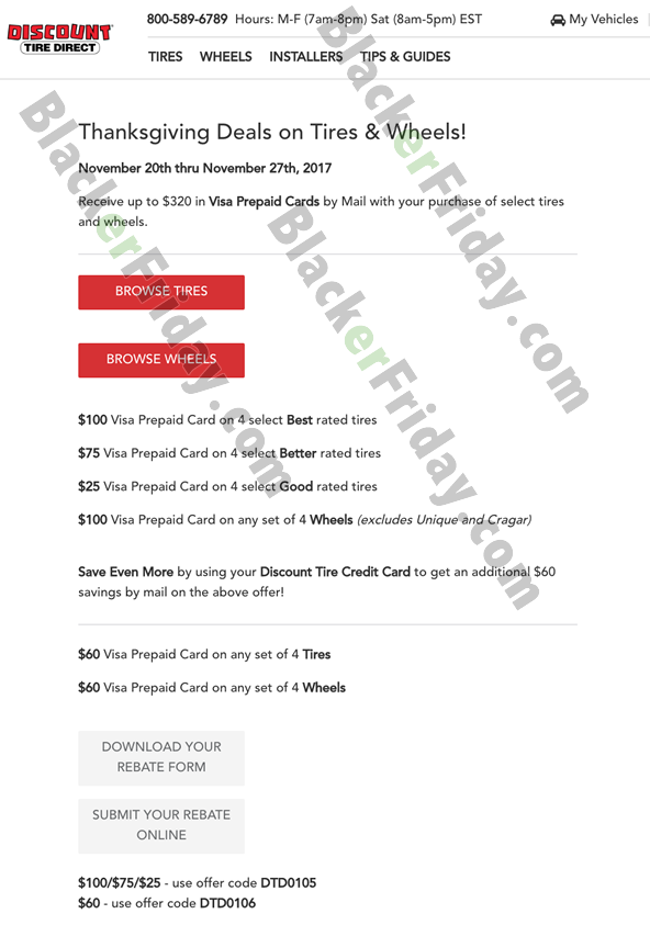 Discount Tire Cyber Monday 2021 Sale What To Expect Blacker Friday
