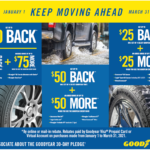 Enjoy Double Rebates With Goodyear Evans Tire Service Centers
