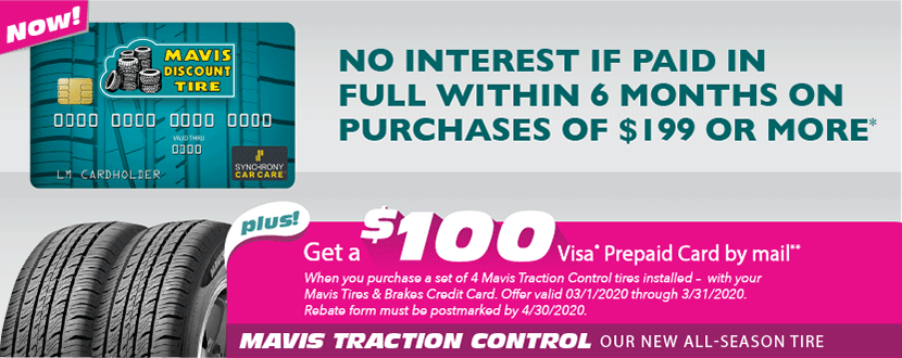 Mavis Discount Tire Credit Card