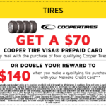 Meineke Up To 140 OFF Cooper Tires July 2015