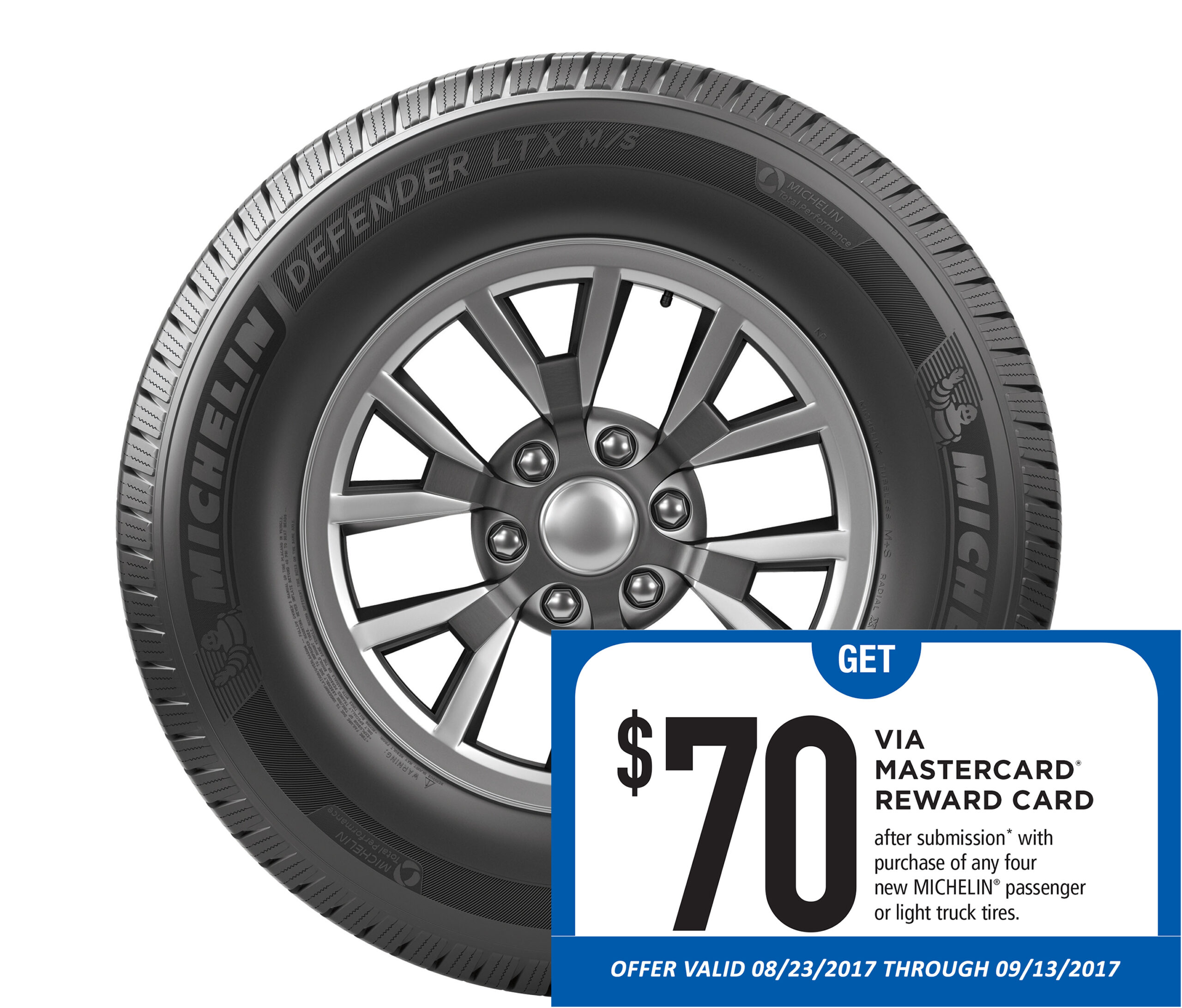 Michelin Defender LTX M S 305 50R20 116 H Tire Walmart Walmart Michelin Defender LTX M S 305 50R20 116 H Tire Walmart Walmart