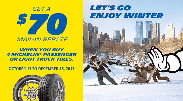 Ottawa Michelin Winter Tire Rebates 2017 Goldwing Autocare