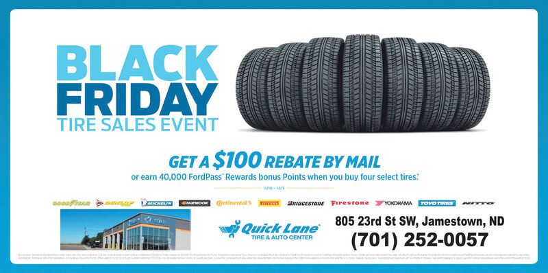 TUESDAY NOVEMBER 24 2020 Ad Quick Lane Tire Auto Center 
