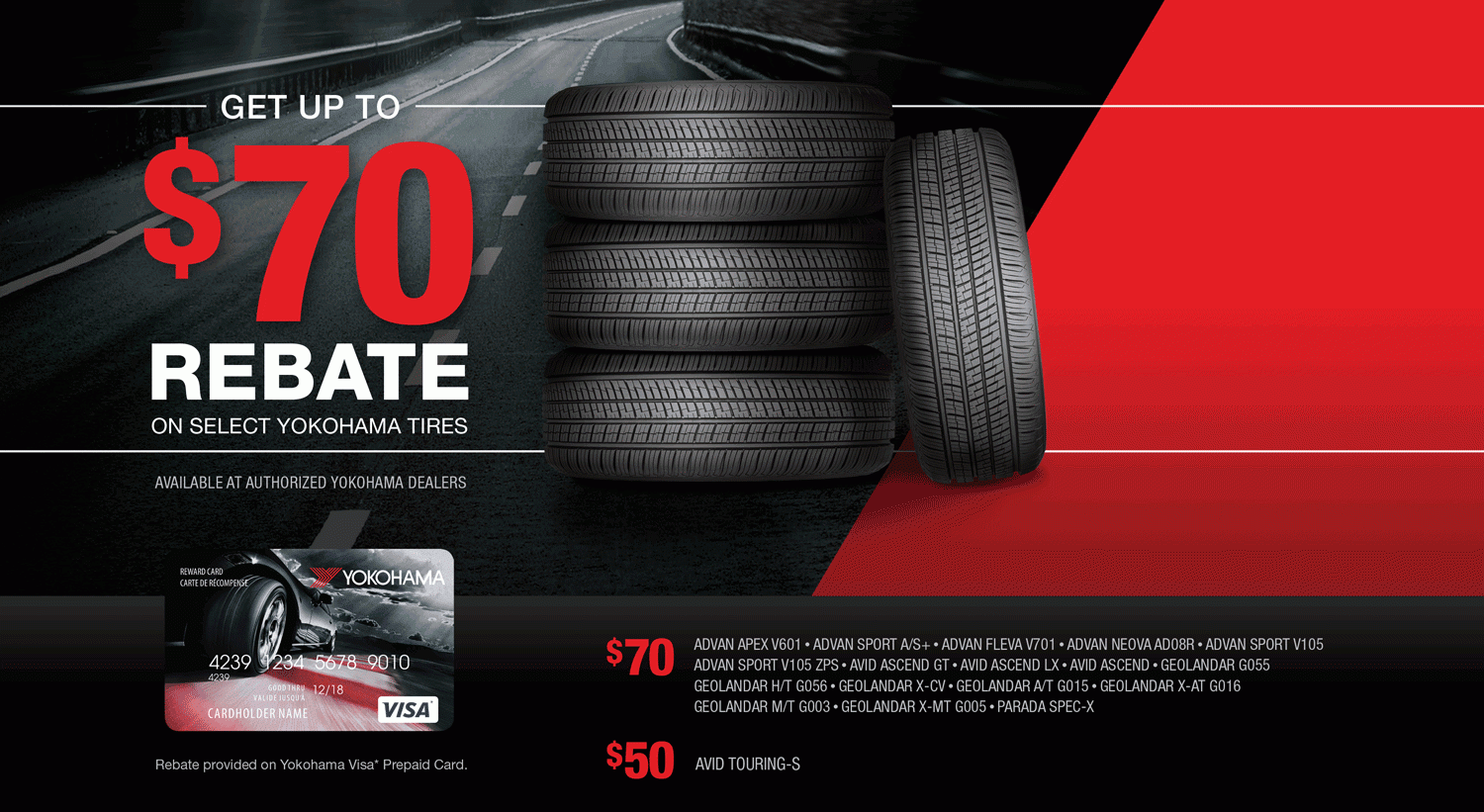 Yokohama Tires Available From Active Green Ross Yokohama Tires Available From Active Green Ross