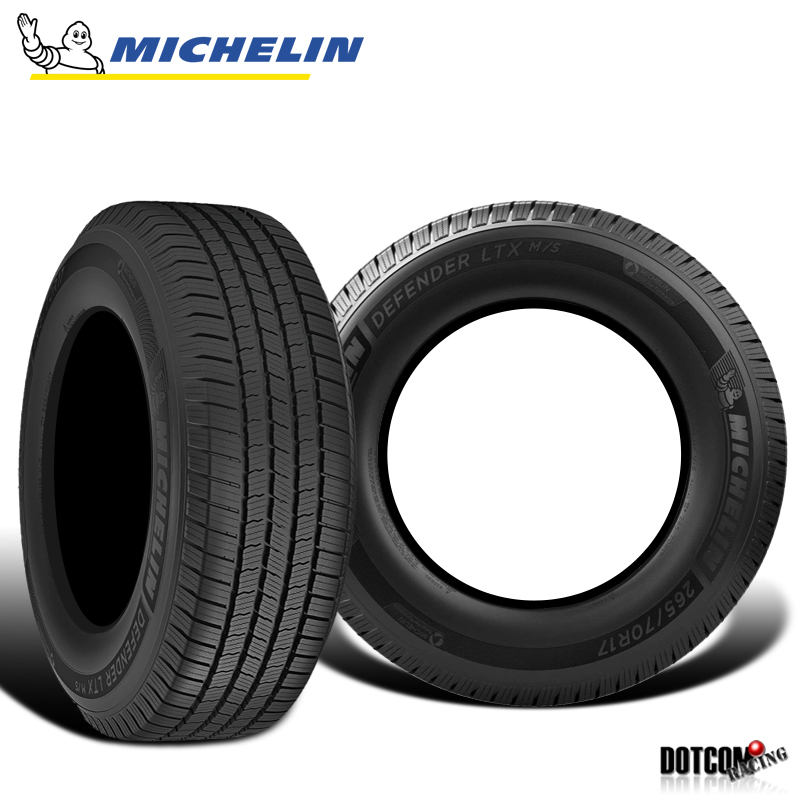 2 X New Michelin Defender LTX M S 265 70 17 115T Highway All Season 