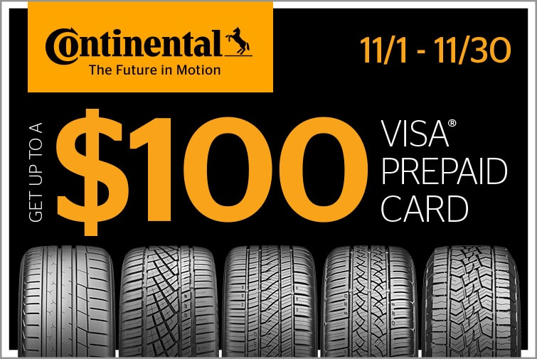 2018 November Continental Tire Promo