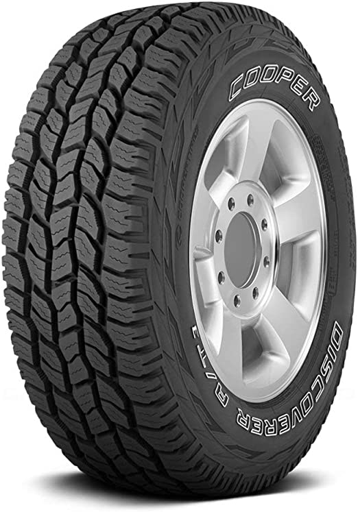 Amazon Cooper Discoverer AT3 265 65R18 Tire With Outlined White 