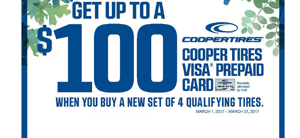 Cooper Spring 2017 Tire Rebate Tire Sales And Service In New England