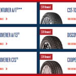 Cooper Tire Rebate And Coupons January 2021