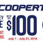 Deal Alert July Cooper Tire Summer Rebate Starts Now