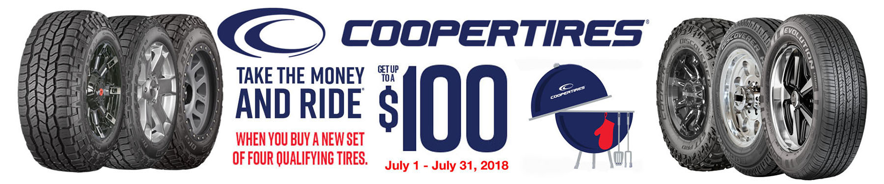 Deal Alert July Cooper Tire Summer Rebate Starts Now Deal Alert July Cooper Tire Summer Rebate Starts Now