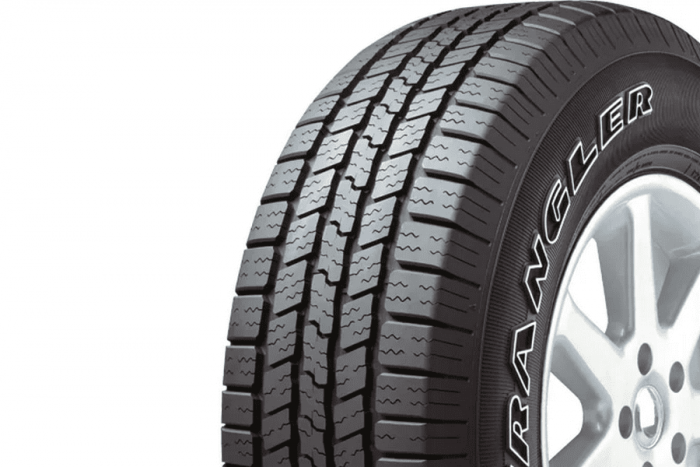 Goodyear Wrangler SR A Tire Review Tire Space Tires Reviews All Brands