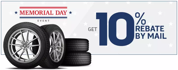 Memorial Day 2019 Tire Rebate With Discount Tire Tire Rebates