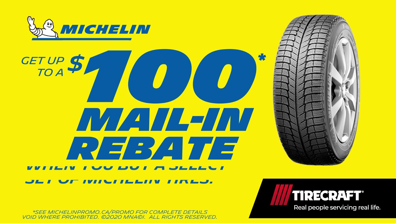Michelin Tire Sale Rebate