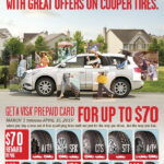 Now Through April 15th Get Rebates On Cooper Tires For Your Next Road