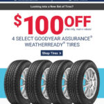 Pep Boys Tire Sales 100 OFF Goodyear Definity Milled
