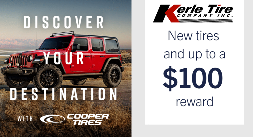 SPONSORED Cooper Tire Summer Rebate Is HAPPENING NOW At Kerle Tire 