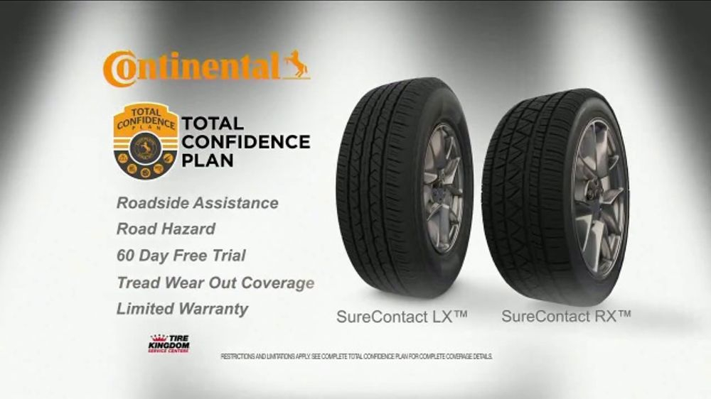Tire Kingdom Big Brands Bonus Month TV Commercial Continental Tires 