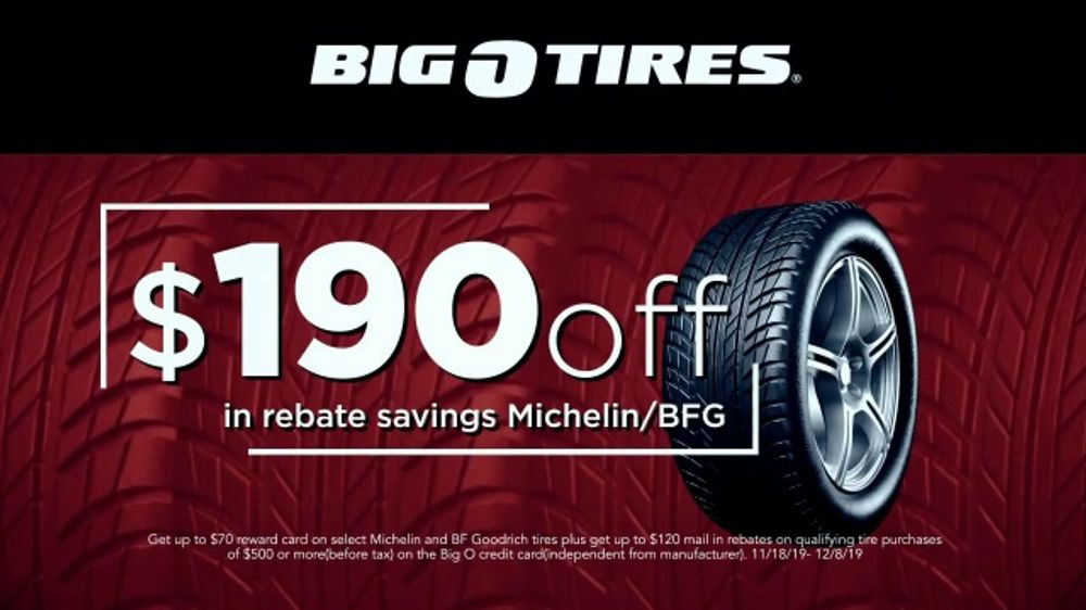 Big O Tires Big Black Friday Savings TV Commercial Buy Three Get One 
