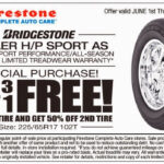 Bridgestone Tire Coupons Codes For January 2021
