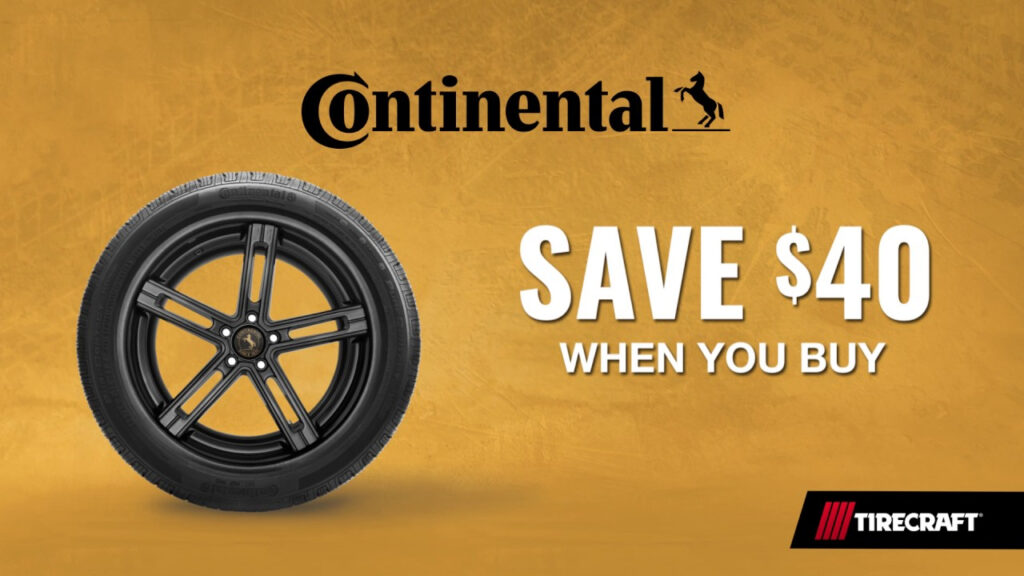 Continental PureContact Rebate Offer Ontario Only YouTube