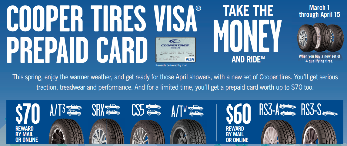 Cooper Tires Rebate Canada