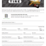 Discount Tire Credit Card Apply Discount Tire Credit Card Login Make