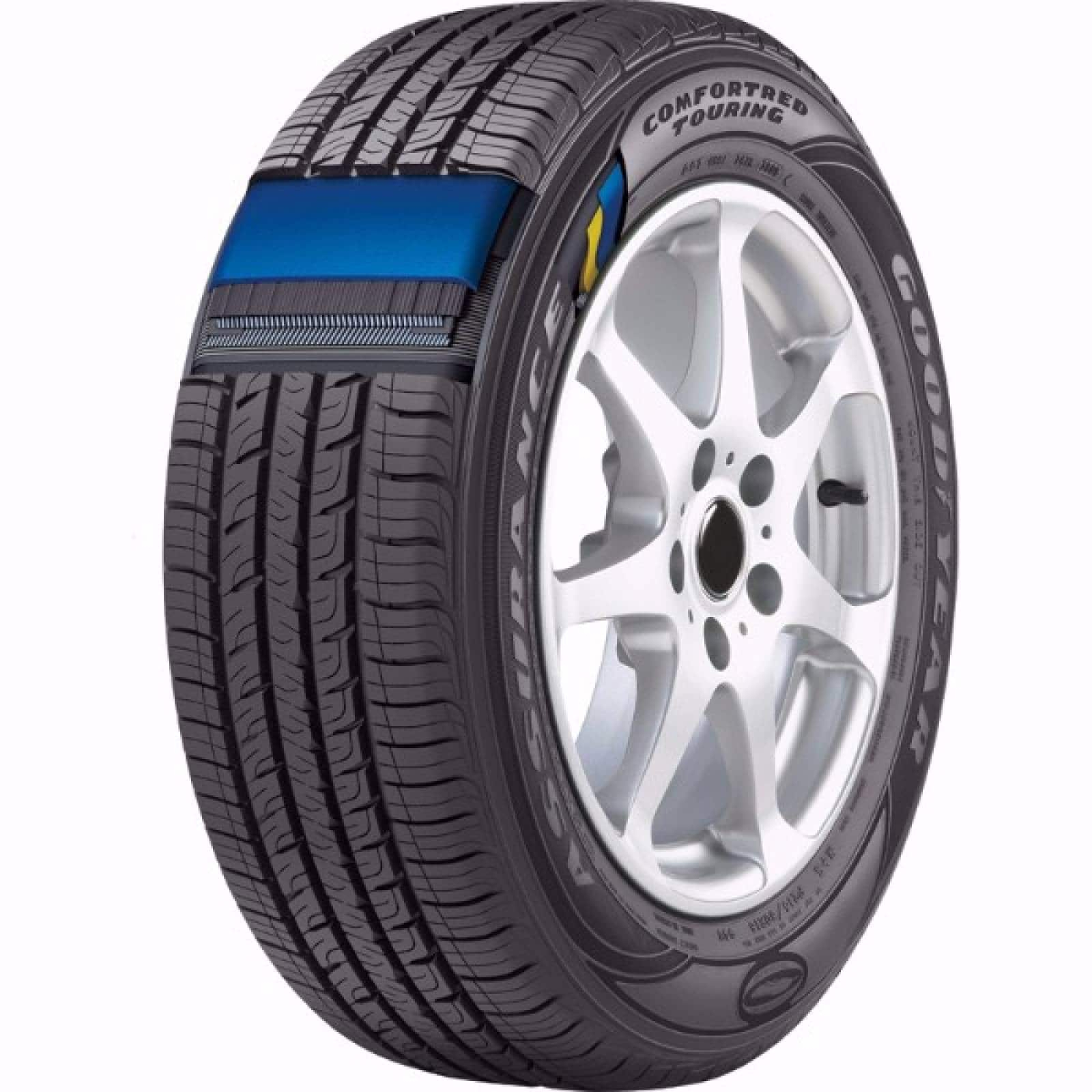 LLANTA 205 65 R16 GOODYEAR ASSURANCE COMFORTRED TOURING 95H LLANTA 205 65 R16 GOODYEAR ASSURANCE COMFORTRED TOURING 95H