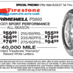 Tire Coupons And Rebates firestone Goodyear Michelin Firestone
