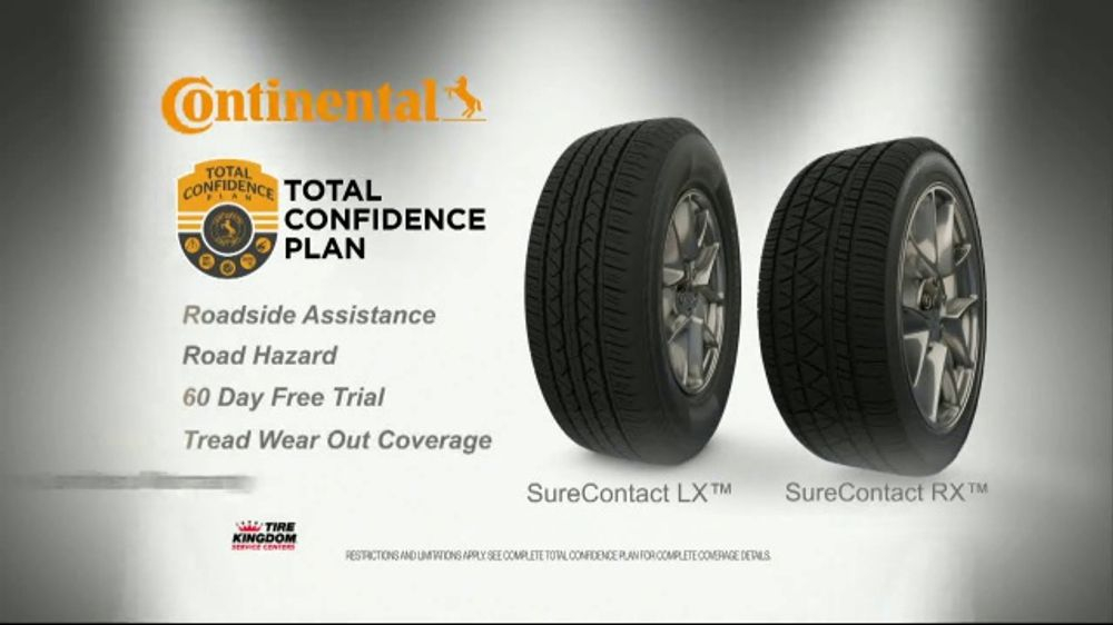 Tire Kingdom Big Brands Bonus Month TV Commercial Continental Tire 