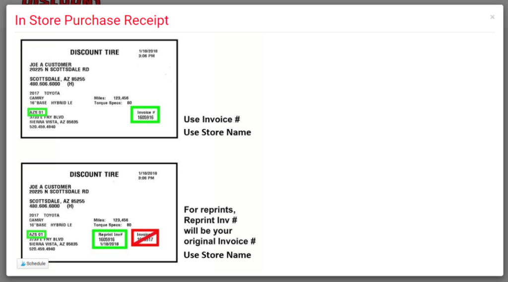 Discount Tire Direct Ebay Rebate Form