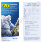70 Mail In Rebate Michelin Printable Pdf Download