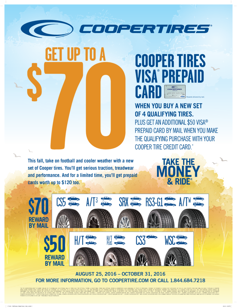 Cooper Tires Take The Money And Ride Fall Event Cooper Tires Take The Money And Ride Fall Event