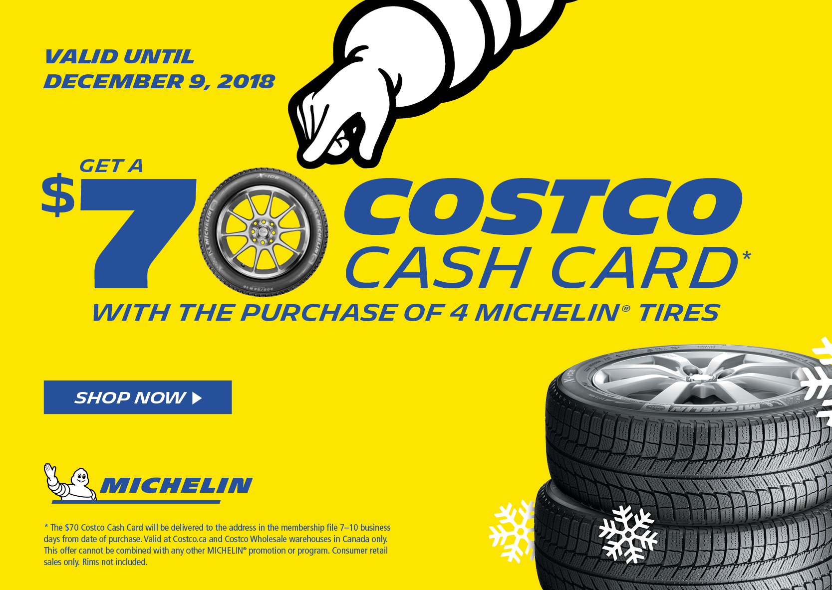 Costco Canada Michelin Tire Rebate CostcoRebate Costco Canada Michelin Tire Rebate CostcoRebate
